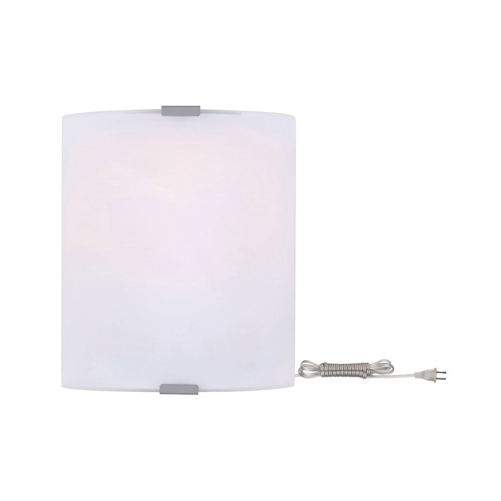 Grey Cord & Plug Wall Light